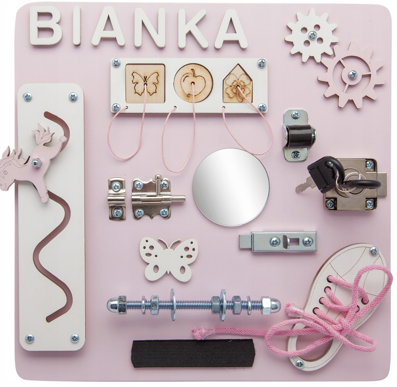 Tablica Manipulacyjna Sensoryczna Montessori