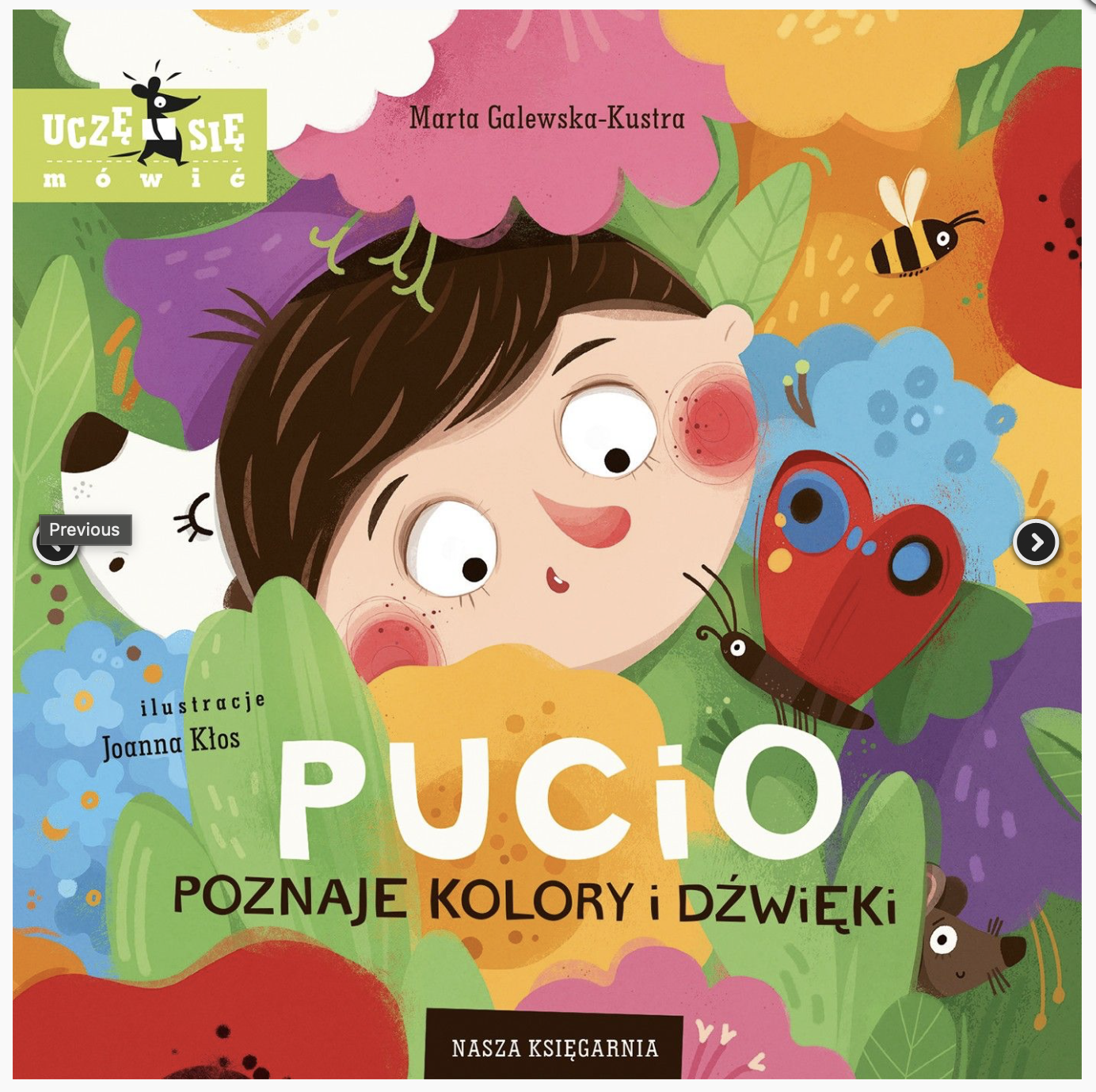 Pucio poznaje kolory i dźwięki